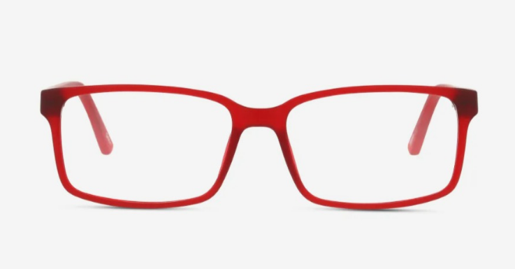 Für das Office oder die Freizeit: Brillenfassung von Seen in bestechendem Rot 