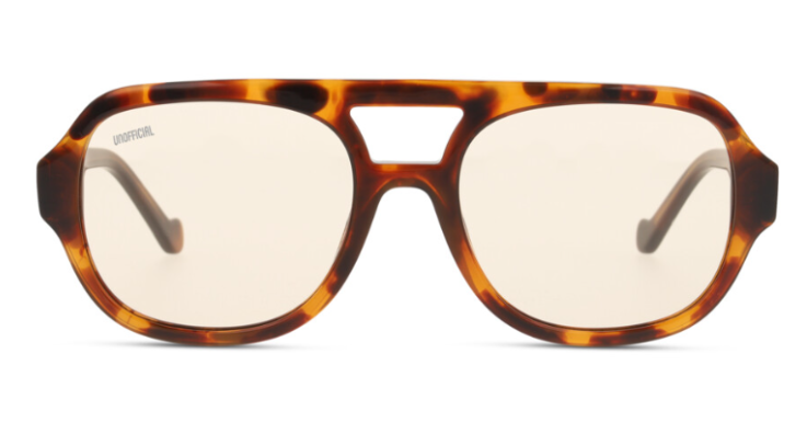 Die coolsten Sonnenbrillen bieten eine interessante Mischung aus 70s-Avantgarde und Zukunft. So wie dieses Modell von Unofficial 