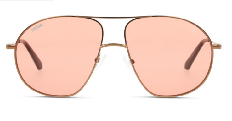 Unkonventionell interpretierte Aviator-Sonnenbrille von Unofficial 