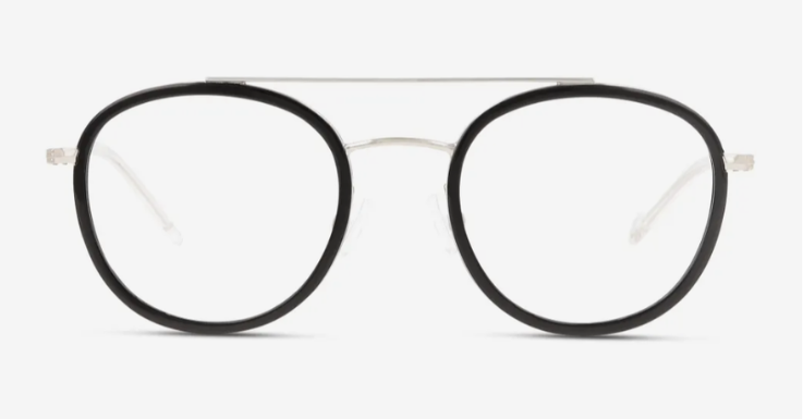 Runde Brille mit Doppelsteg von Unofficial 