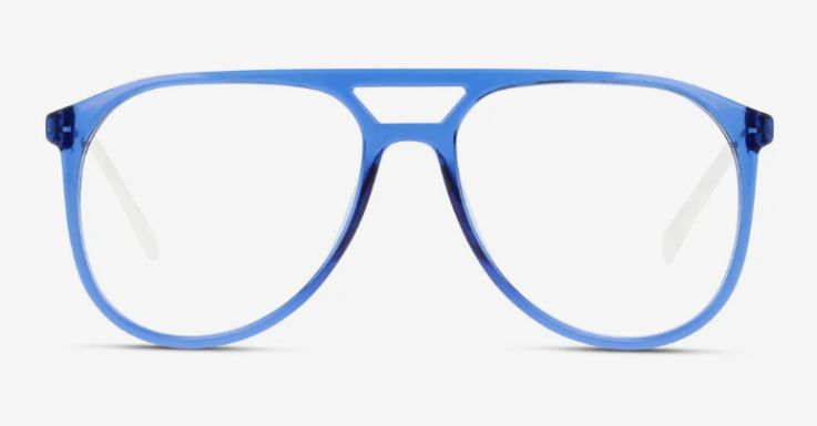 Retro-Brille von Levi´s in sattem Babyblau 