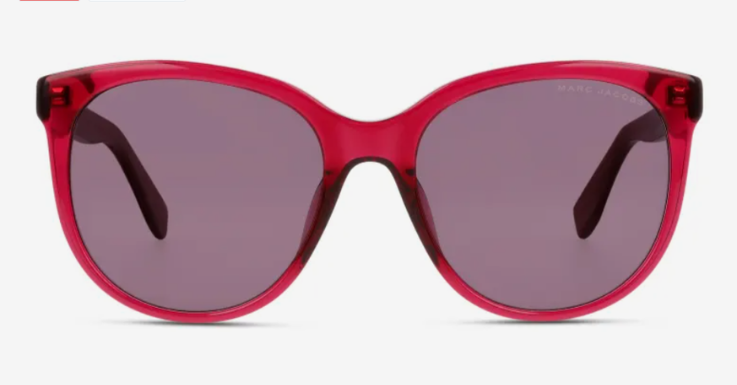 Nicht nur für frisch Verliebte: Rosarote Sonnenbrille von Marc Jacobs 
