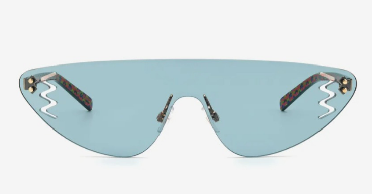 Cut-Outs funktionieren nicht nur bei Kleidung: Sonnenbrille von MMissoni 