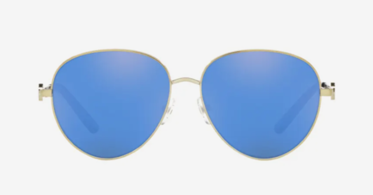 Mit dieser Sonnenbrille von Tory Burch ist der Himmel immer blau 