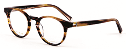 Panto-Brille im klassischen Schildpatt-Design