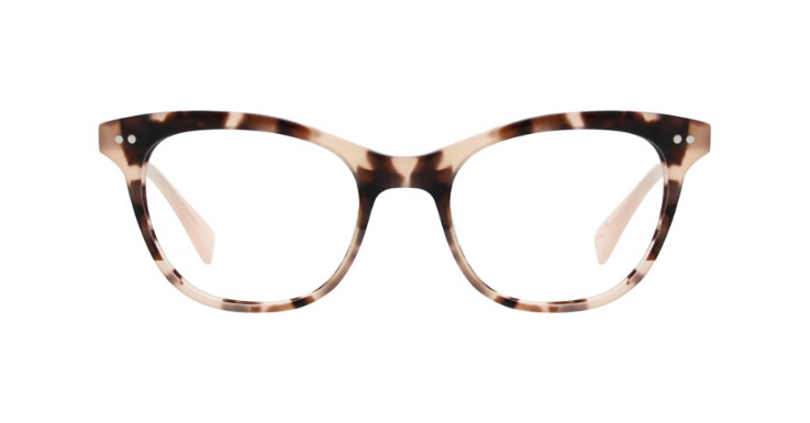 Ein selbstbewusstes Muster für selbstbewusste Frauen: Diese Brille von Heritage verleiht deinen Business-Outfits eine individuelle Note.