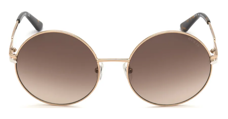Die moderne und elegante Variante der John Lennon-Brille: die Sonnenbrille von Guess (EAN: 0889214229083). 