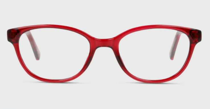 Ist zwar eher nichts für den Stiefel, aber Kinderüberraschungen haben wir auch: Rote Kinderbrille von SEEN 
