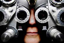 Augenvermessung beim Optiker